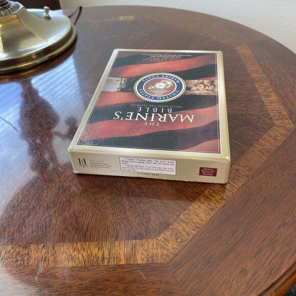 HCSB MARINE'S BIBLE By Holman Bible Staff With Slide Tab Closure (see Photos) - Picture 6 of 13